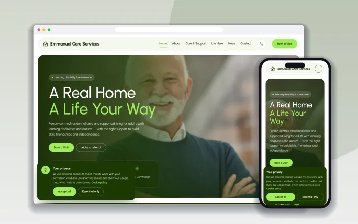 Eyeflora Template website design